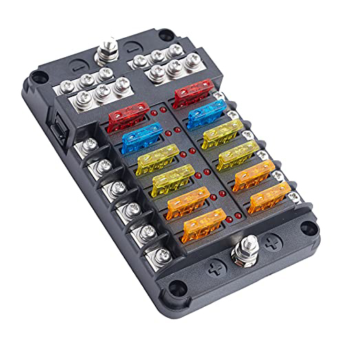Cajas de Fusibles, Portafusibles y Accesorios