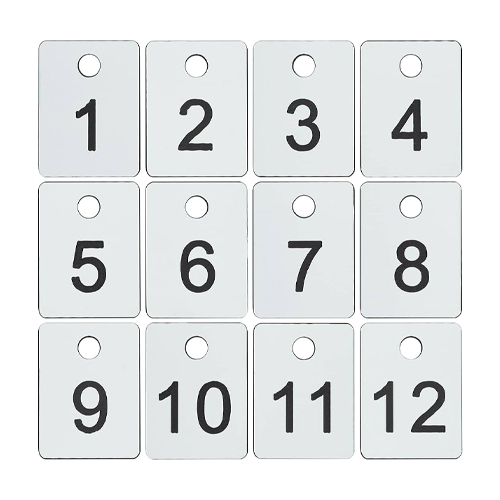 Etiquetas Numeradas