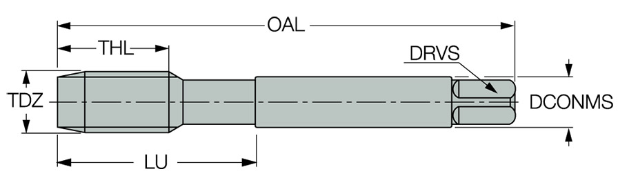 ‎TPGN UNF 9/16-18-M HETI