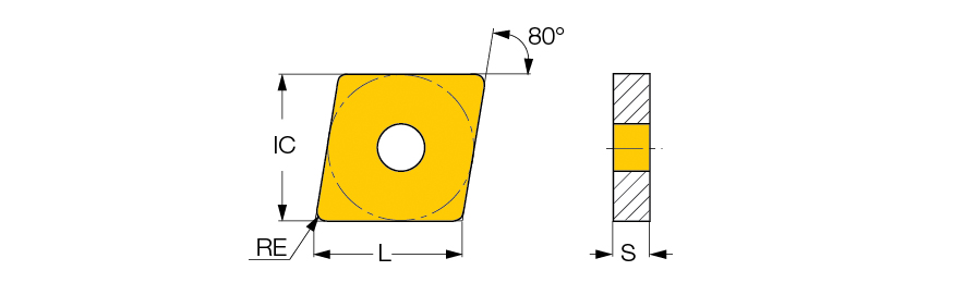 CNMG 431-NF IC530N